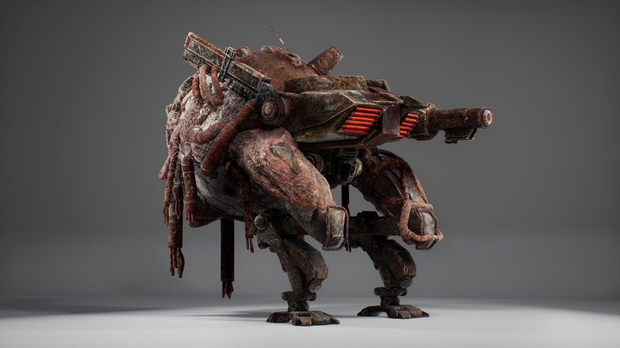 Drakkar, render 05