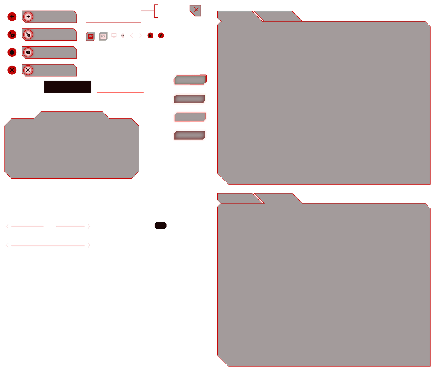 Spritesheet do menu principal